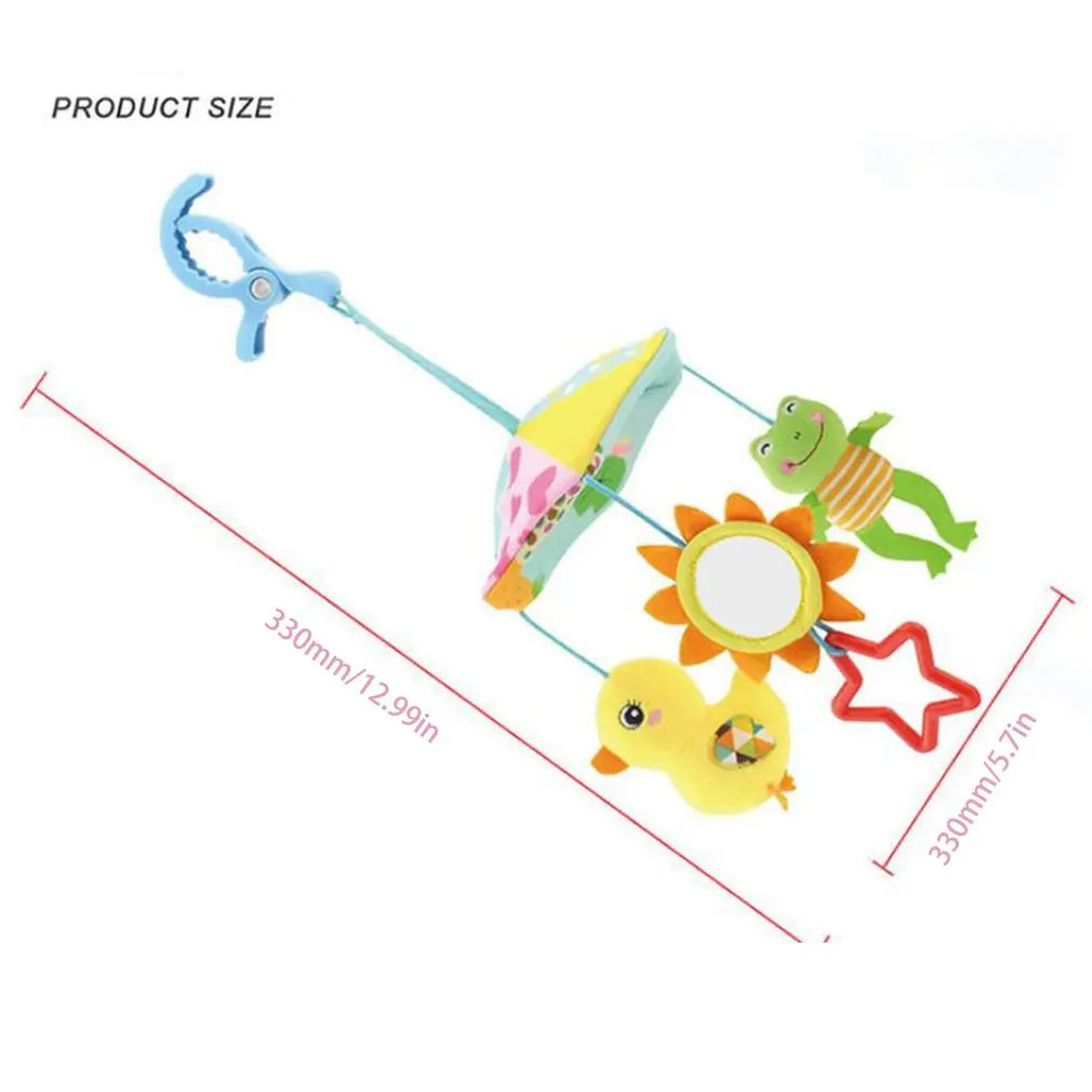 Happy Frog Kid's Toy Animal Stroller Crib Accessories Rotating Make Sound Soft Plush Hanging Rattle Bell Toy Wind Chimes
Happy Frog Kid's Toy Animal Stroller Crib Accessories Rotating Make Sound Soft Plush Hanging Rattle Bell Toy Wind Chimes