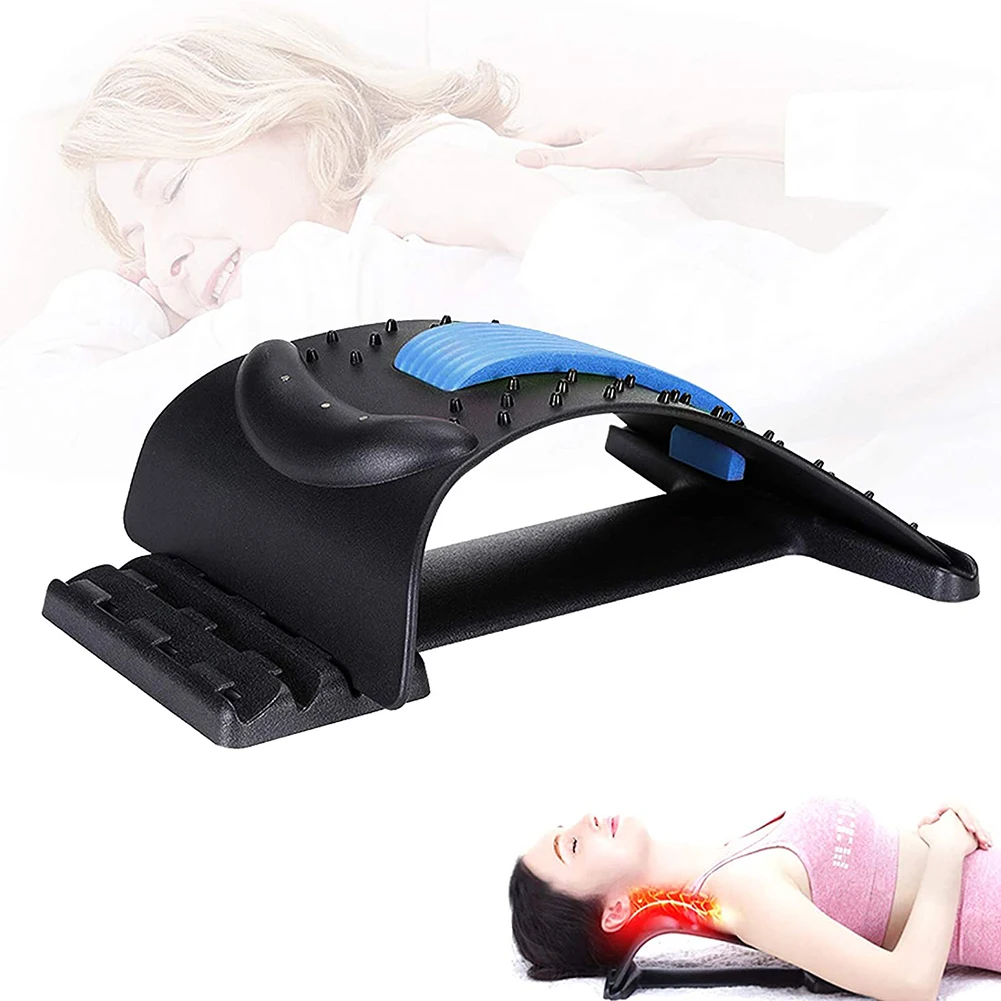 Back Massager Stretcher Fitness Equipment Massage Neck Stretch Lumbar Support Relaxation Spine Orthosis Pain Relief
Back Massager Stretcher Fitness Equipment Massage Neck Stretch Lumbar Support Relaxation Spine Orthosis Pain Relief