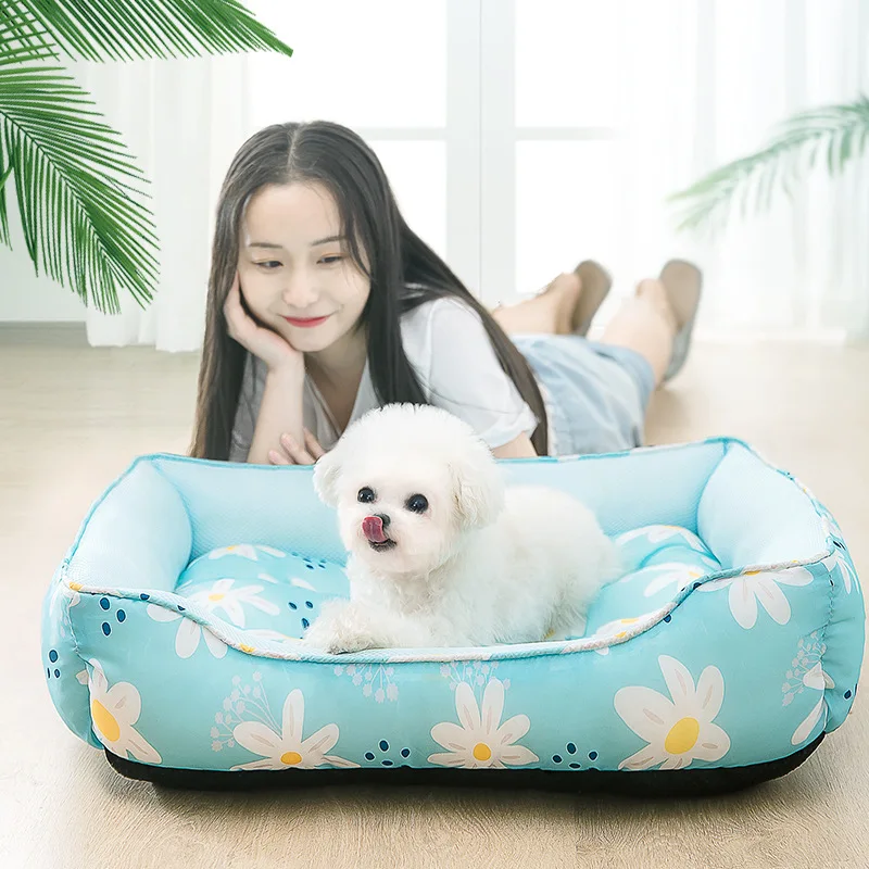 KAWAII Kennel Cat Bed Cooling Summer Pad Mat For Small Medium Dog Cat Teddy Sofa Pet Puppy Cushion Couch Pet Supplies Breathable
KAWAII Kennel Cat Bed Cooling Summer Pad Mat For Small Medium Dog Cat Teddy Sofa Pet Puppy Cushion Couch Pet Supplies Breathable