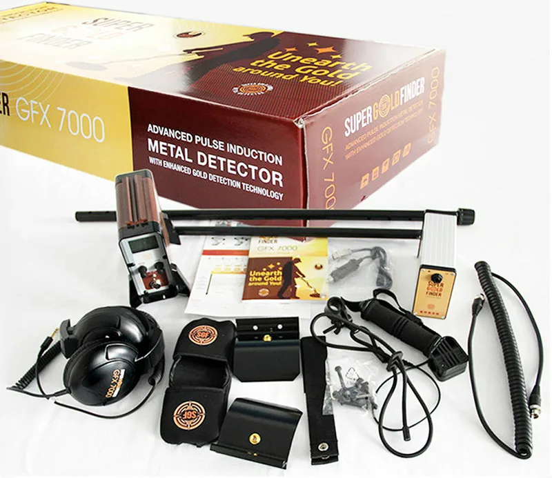 GFX7000 Metal Detector Long Range Deep Underground Gold Detectors Mining Finder Treasure Hunter GFX-7000 Rechargeable Battery
GFX7000 Metal Detector Long Range Deep Underground Gold Detectors Mining Finder Treasure Hunter GFX-7000 Rechargeable Battery