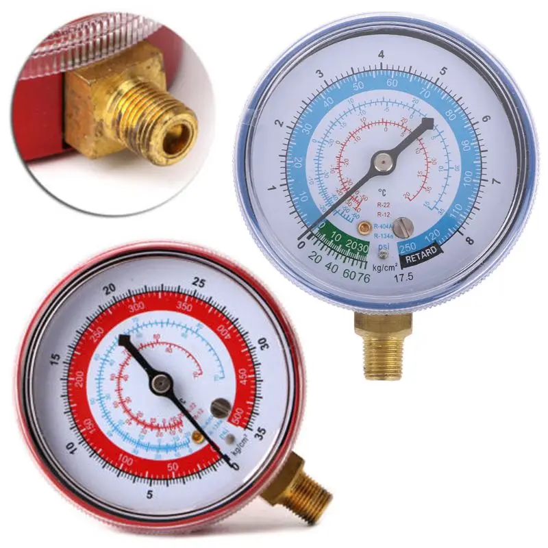 New Air Conditioner R404 R134A R22 Refrigerant Low Pressure Gauge PSI KPA Blue A0NE
New Air Conditioner R404 R134A R22 Refrigerant Low Pressure Gauge PSI KPA Blue A0NE