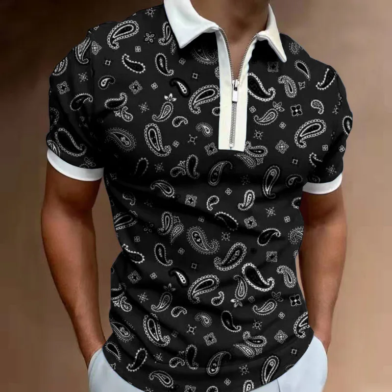 New Polo Shirt Short-Sleeved Summer Handsome And Comfortable Breathable Shirt Trendy Brand Fashion Men's Polo Shirt Men's Shirt
New Polo Shirt Short-Sleeved Summer Handsome And Comfortable Breathable Shirt Trendy Brand Fashion Men's Polo Shirt Men's Shirt