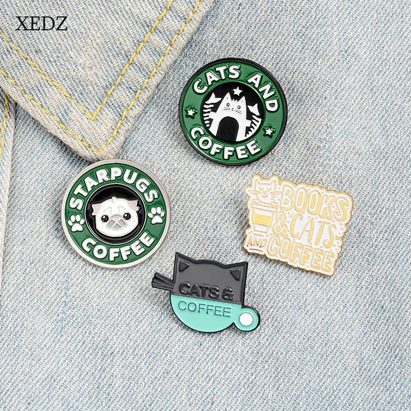 XEDZ Cartoon round animal piggy cat coffee children enamel pin men and women metal badge punk clothes lapel brooch gift
XEDZ Cartoon round animal piggy cat coffee children enamel pin men and women metal badge punk clothes lapel brooch gift