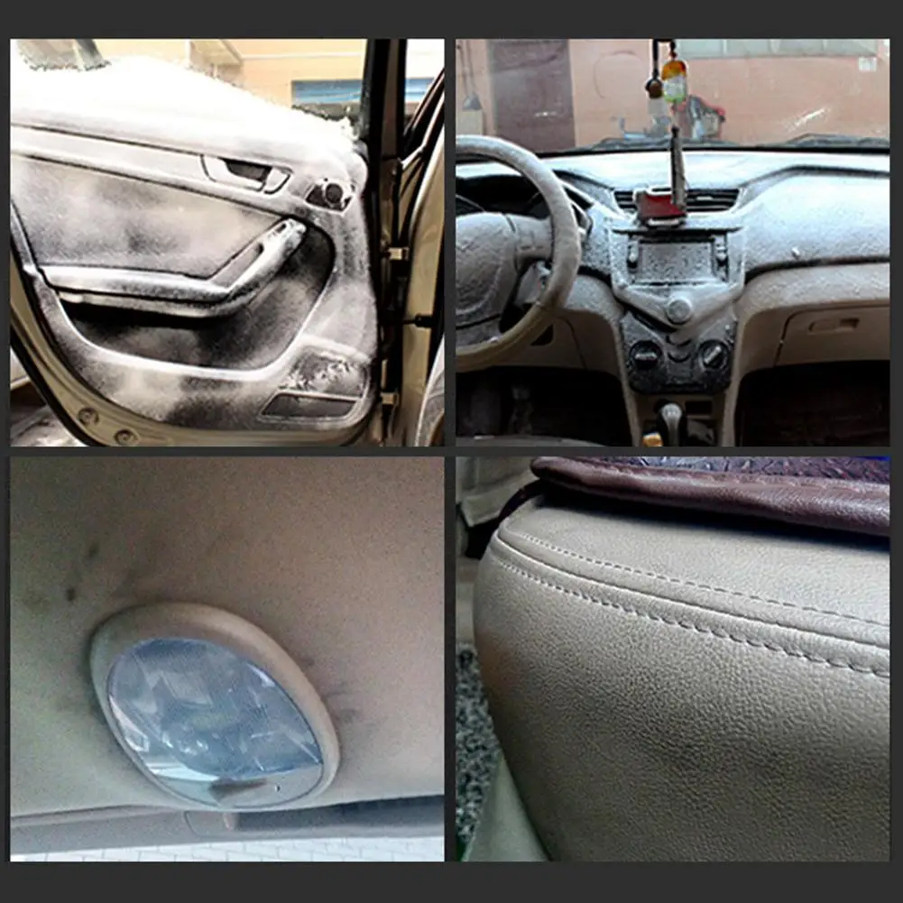 50ML Car Interior Cleaner Auto Roof Instrument Panel Leather Clean Cleaning Agent Leather Surfaces Car Accessories
50ML Car Interior Cleaner Auto Roof Instrument Panel Leather Clean Cleaning Agent Leather Surfaces Car Accessories