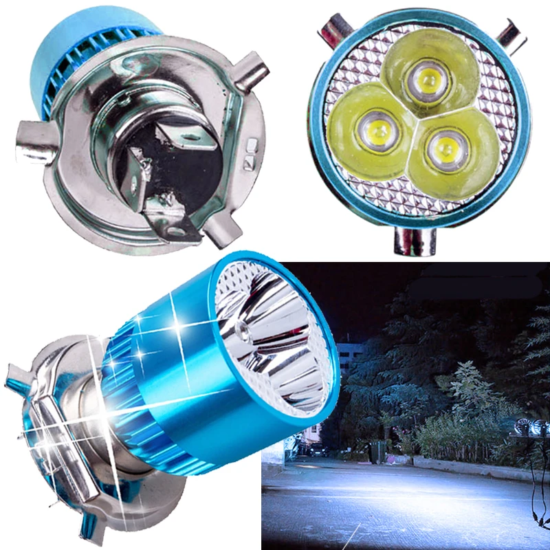 1pcs 7.4x3.4cm Motorcycle Headlight Bulb ATV Fog Light Hi/Lo Scooter Lamp DC 12-85V 7500k H4 3LED Light Motorcycle Parts
1pcs 7.4x3.4cm Motorcycle Headlight Bulb ATV Fog Light Hi/Lo Scooter Lamp DC 12-85V 7500k H4 3LED Light Motorcycle Parts