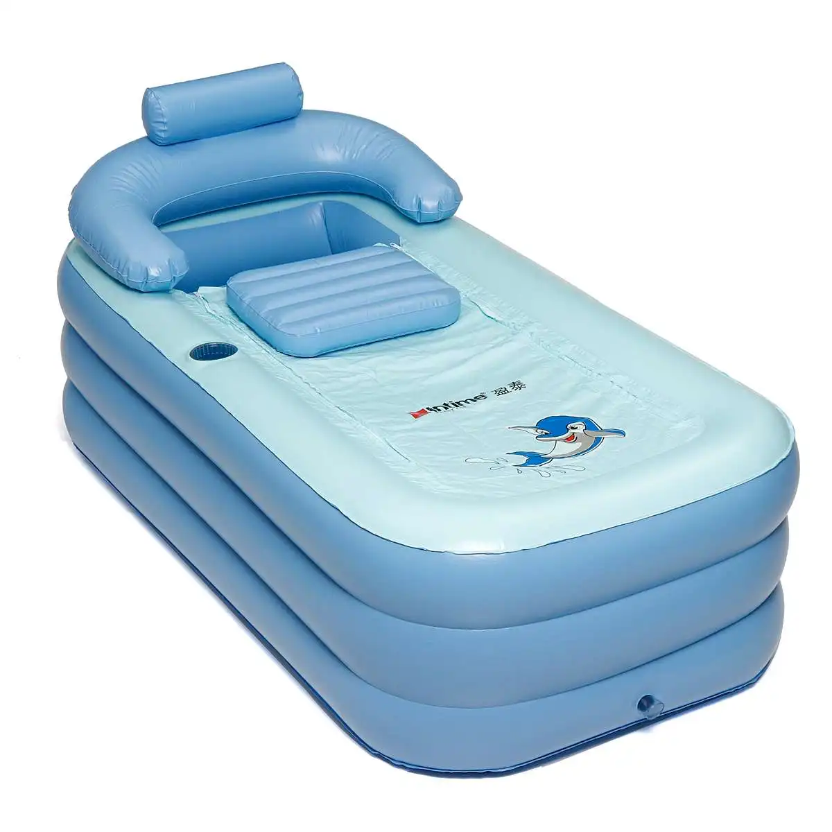 Blue Portable Folding Inflatable Air Swimming Pool Large Family Pools for Kids Adult Children's Pool 160x84x64cm
Blue Portable Folding Inflatable Air Swimming Pool Large Family Pools for Kids Adult Children's Pool 160x84x64cm