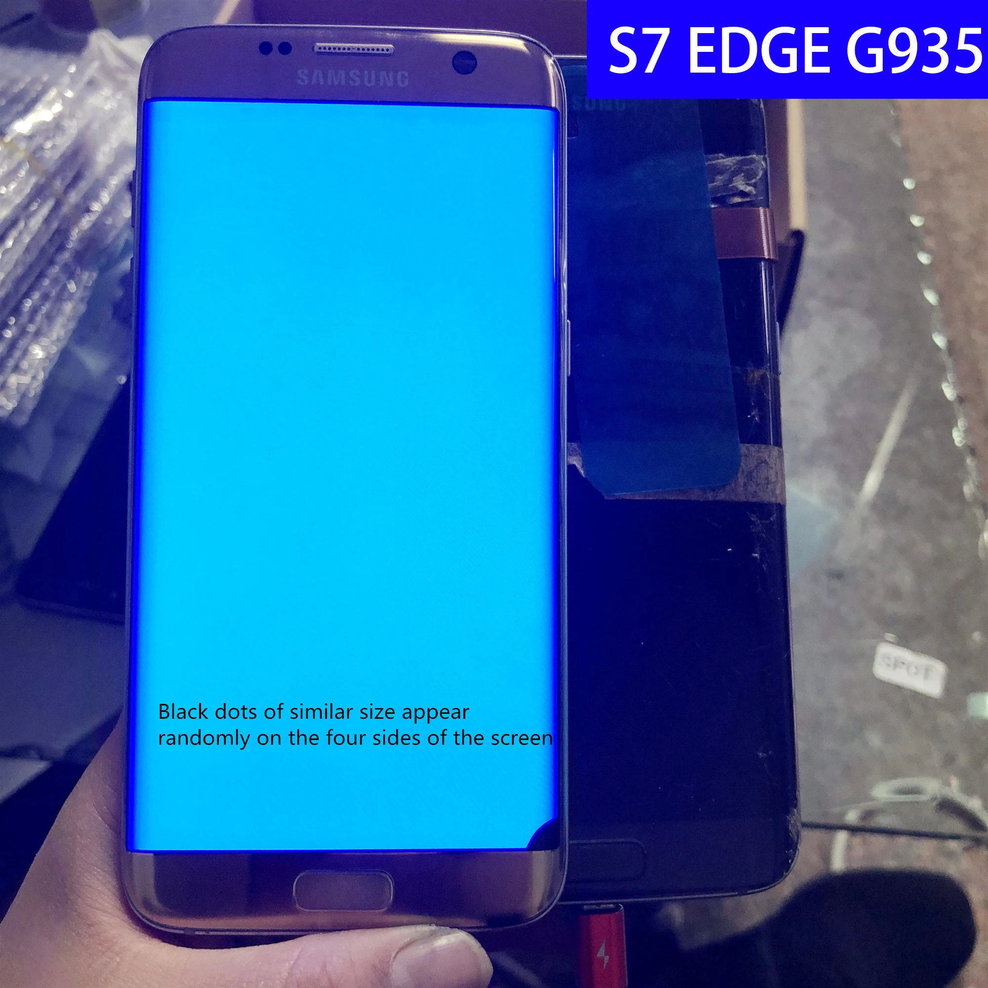 Оригинальный точечный SUPER AMOLED S7Edge дисплей для Samsung Galaxy S7 Edge G935 G935F ЖК-дисплей с рамкой дигитайзер сенсорный экран Замена 
Оригинальный точечный SUPER AMOLED S7Edge дисплей для Samsung Galaxy S7 Edge G935 G935F ЖК-дисплей с рамкой дигитайзер сенсорный экран Замена