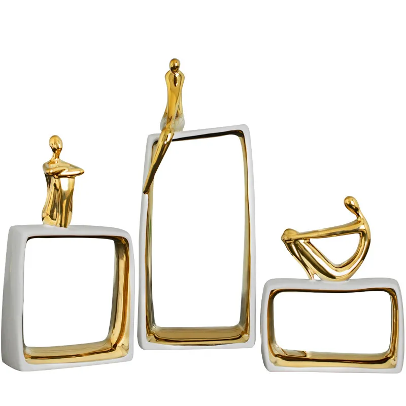 Simple Abstract Figures Ceramic Statue Ornaments Home Living Room Desk Figurines Crafts Desk Accessories Decoration
Simple Abstract Figures Ceramic Statue Ornaments Home Living Room Desk Figurines Crafts Desk Accessories Decoration