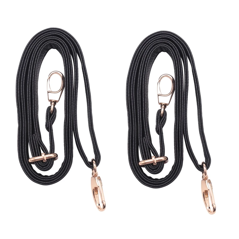 NEW-2X DIY Replacement Leather Bag Shoulder Strap Handle Cross Body Adjustable 140 x 2cm, Black
NEW-2X DIY Replacement Leather Bag Shoulder Strap Handle Cross Body Adjustable 140 x 2cm, Black