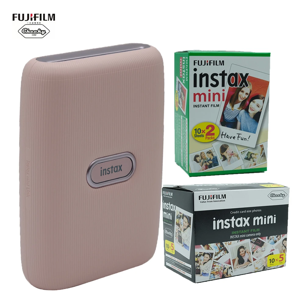 2020 Fujifilm Instax Mini Link смартфон фотобумага пленка принтер для iPhone Samsung Huawei Xiaomi