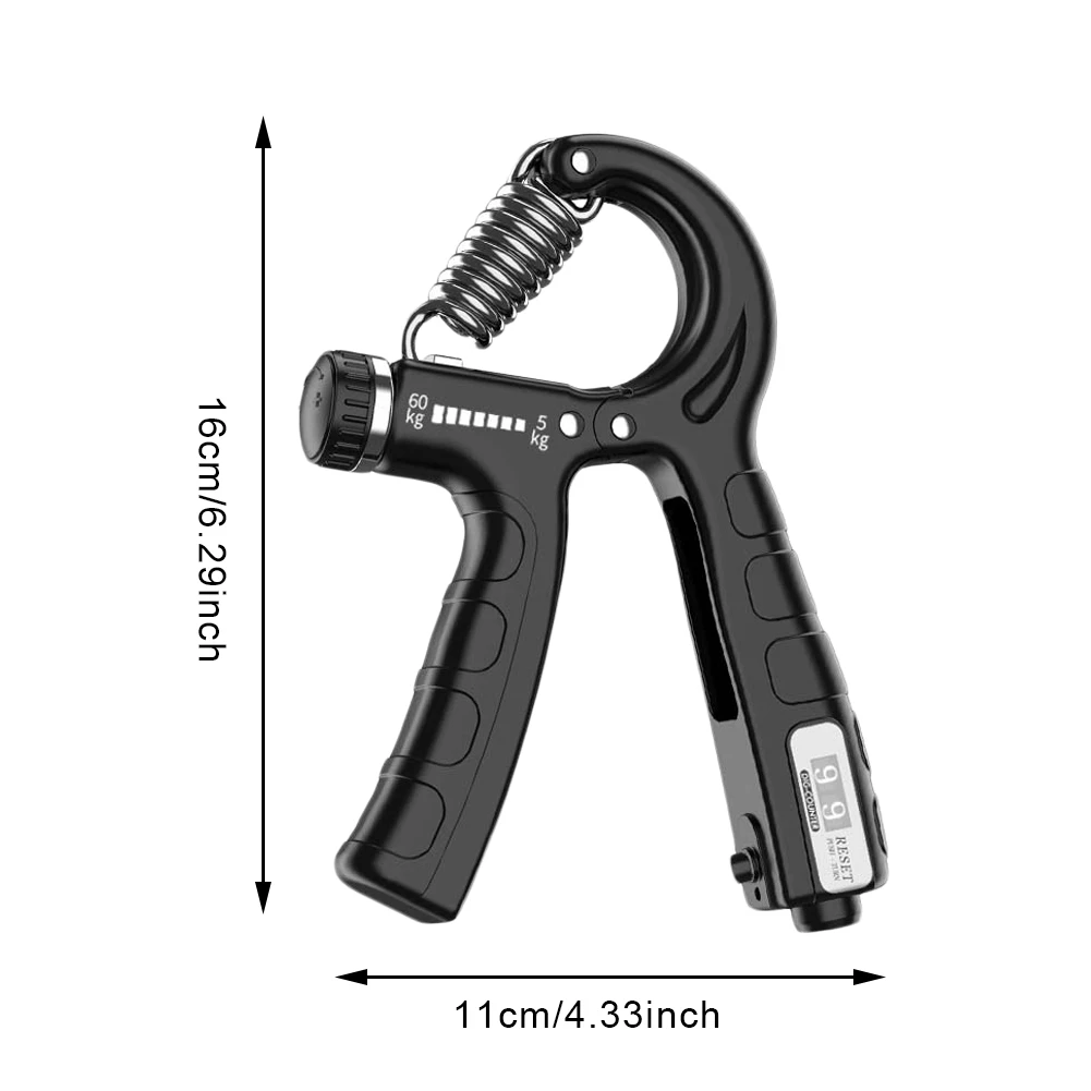 Mechanical Counting Adjustable Grip Force Finger Strength Training Device Counting Hand Grip Strength Exercise DecompressionToy
Mechanical Counting Adjustable Grip Force Finger Strength Training Device Counting Hand Grip Strength Exercise DecompressionToy