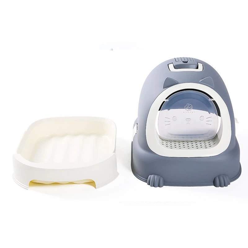 Cat Litter Box with Lid Toilet Fully Closed Kitten Dogs Box Enclosure Pet Dung Basin Splash Proof Large Space Cat Litter Drawer
Cat Litter Box with Lid Toilet Fully Closed Kitten Dogs Box Enclosure Pet Dung Basin Splash Proof Large Space Cat Litter Drawer