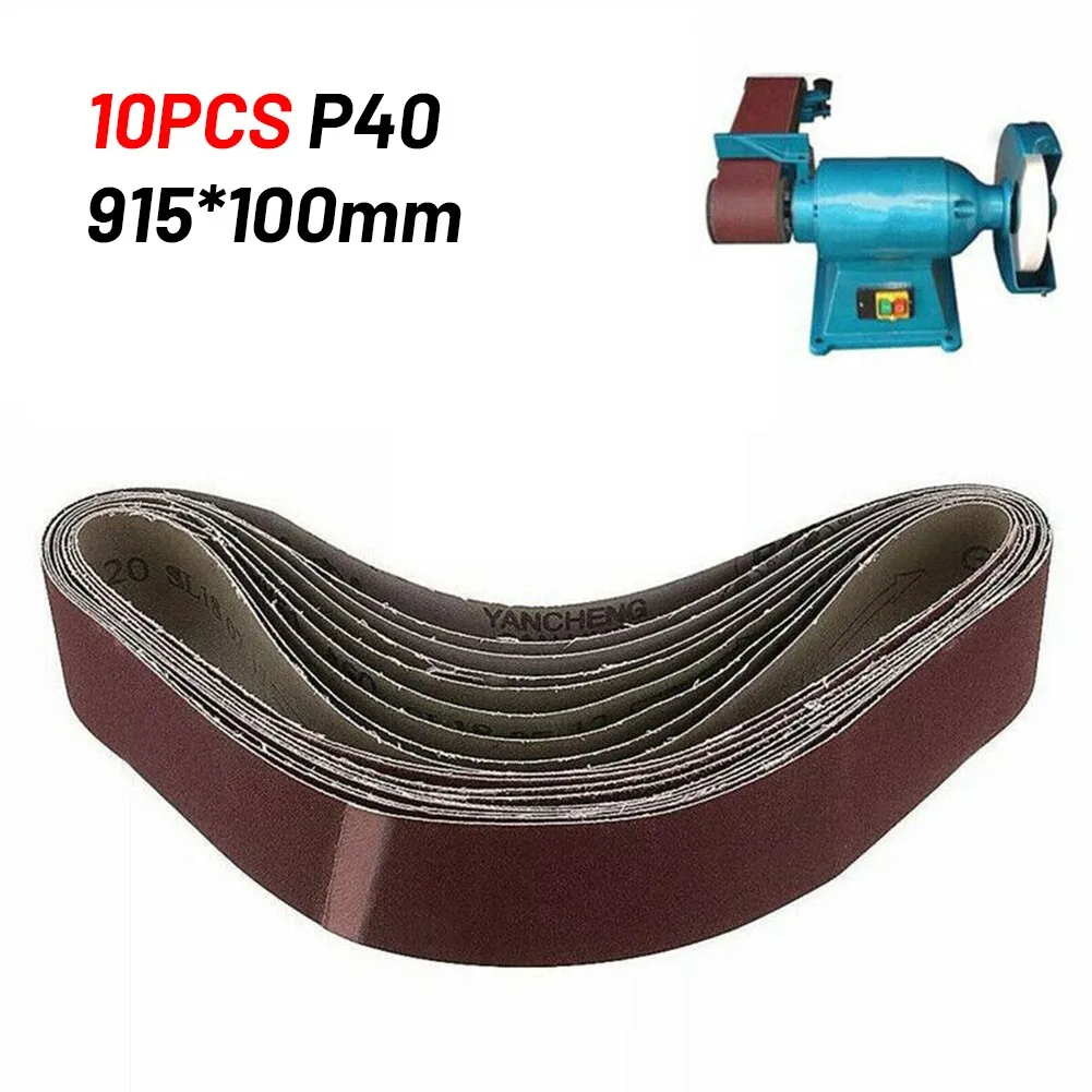 10PCS 100x915mm Sanding Belts P40 P60 P120 P180 Mixed Grit Sanding Belt For Wood Abrasive Sanding Grinding
10PCS 100x915mm Sanding Belts P40 P60 P120 P180 Mixed Grit Sanding Belt For Wood Abrasive Sanding Grinding