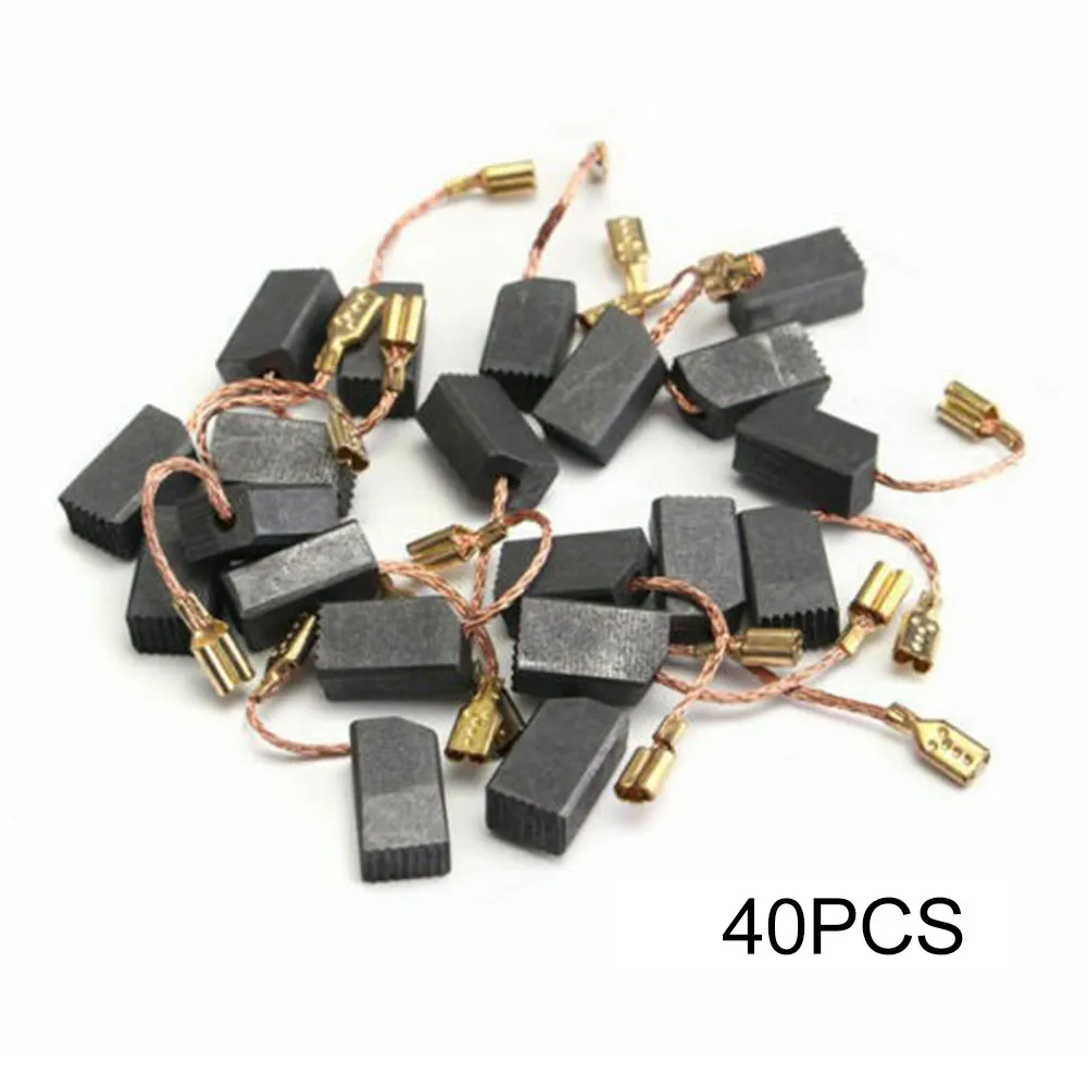 40Pcs 14x8x6mm Motor Carbon Brushes Replaceable Motor Carbon Brushes Power Tool For 100mm Electric Hammer Drill Angle Grinder
40Pcs 14x8x6mm Motor Carbon Brushes Replaceable Motor Carbon Brushes Power Tool For 100mm Electric Hammer Drill Angle Grinder