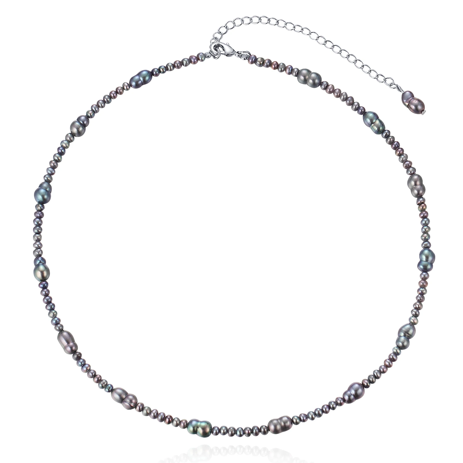Genuine Natural Pearl Choker Necklace Gourd Shape Black Pearl Beads Chain Necklace Adjustable Elegant Wedding Jewelry Gifts
Genuine Natural Pearl Choker Necklace Gourd Shape Black Pearl Beads Chain Necklace Adjustable Elegant Wedding Jewelry Gifts