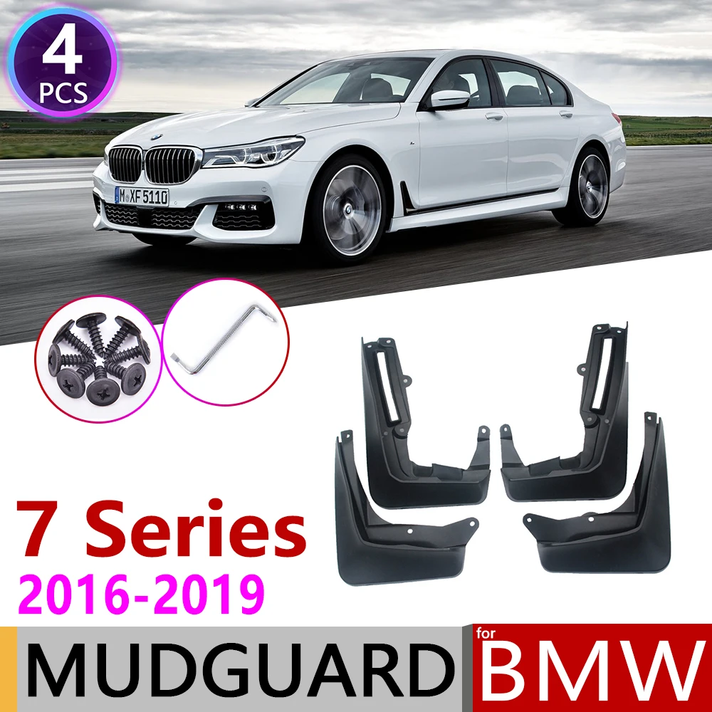 Front Rear Car Mudflap for BMW 7 Series G11 2016~2019 Fender Mud Guard Flap Splash Flaps Mudguards Accessories 2017 2018 6th Gen
Front Rear Car Mudflap for BMW 7 Series G11 2016~2019 Fender Mud Guard Flap Splash Flaps Mudguards Accessories 2017 2018 6th Gen