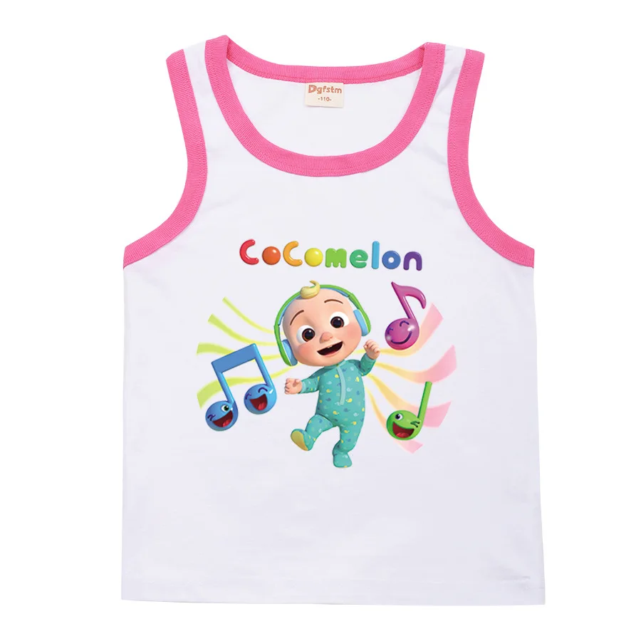 2-16Y Baby Boys Tanks Tops Kids Cocomelon Song T Shirt Toddler Girls Cotton Camisoles Vests Children's Camisoles Cartoon Clothes 
2-16Y Baby Boys Tanks Tops Kids Cocomelon Song T Shirt Toddler Girls Cotton Camisoles Vests Children's Camisoles Cartoon Clothes