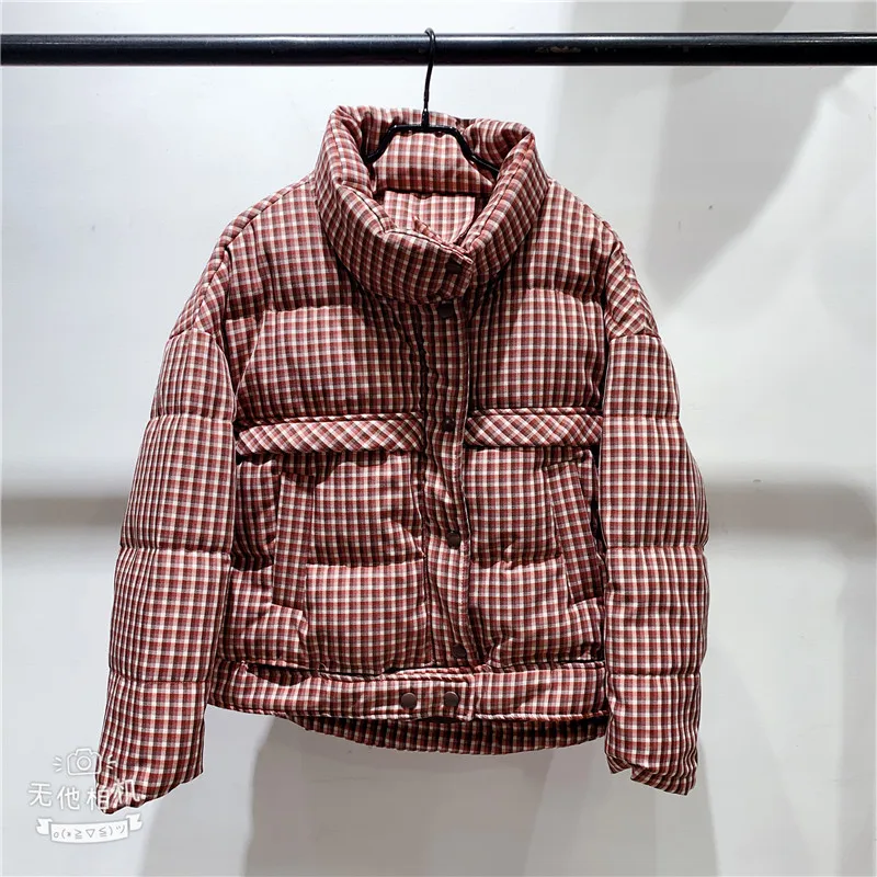 Off-season plaid down jacket women 2020 winter new style short fashion slim off-season sale plaid white duck down jacket F2213
Off-season plaid down jacket women 2020 winter new style short fashion slim off-season sale plaid white duck down jacket F2213