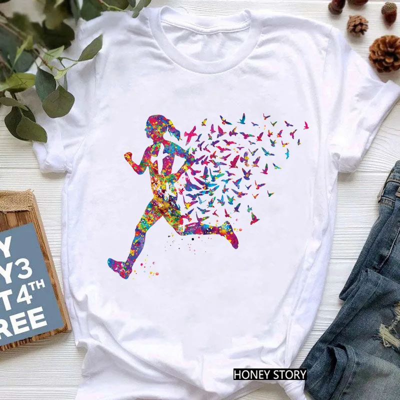 Watercolor Butterflies Gymnastics Art Print Tshirt Women Vogue Sports GYM Lover T Shirt Femme Harajuku Shirt Kawaii Clothes
Watercolor Butterflies Gymnastics Art Print Tshirt Women Vogue Sports GYM Lover T Shirt Femme Harajuku Shirt Kawaii Clothes