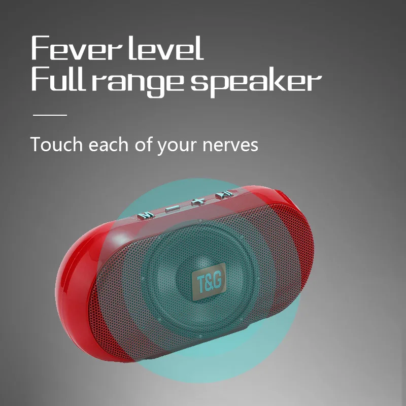 Tg179 New Multi-Function Bluetooth Speaker Wireless Speaker Portable Foreign Trade Bluetooth Card Wireless Creative Audio
Tg179 New Multi-Function Bluetooth Speaker Wireless Speaker Portable Foreign Trade Bluetooth Card Wireless Creative Audio