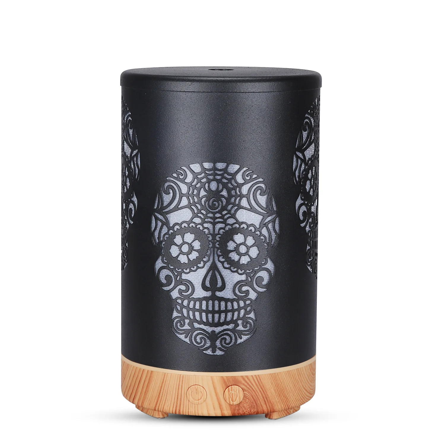 Creative Skull Aromatherapy Diffuser Air Humidifier 7 Color Changing LED Light 100ml Ultrasonic Cool Mist Maker Aroma Diffusor 
Creative Skull Aromatherapy Diffuser Air Humidifier 7 Color Changing LED Light 100ml Ultrasonic Cool Mist Maker Aroma Diffusor