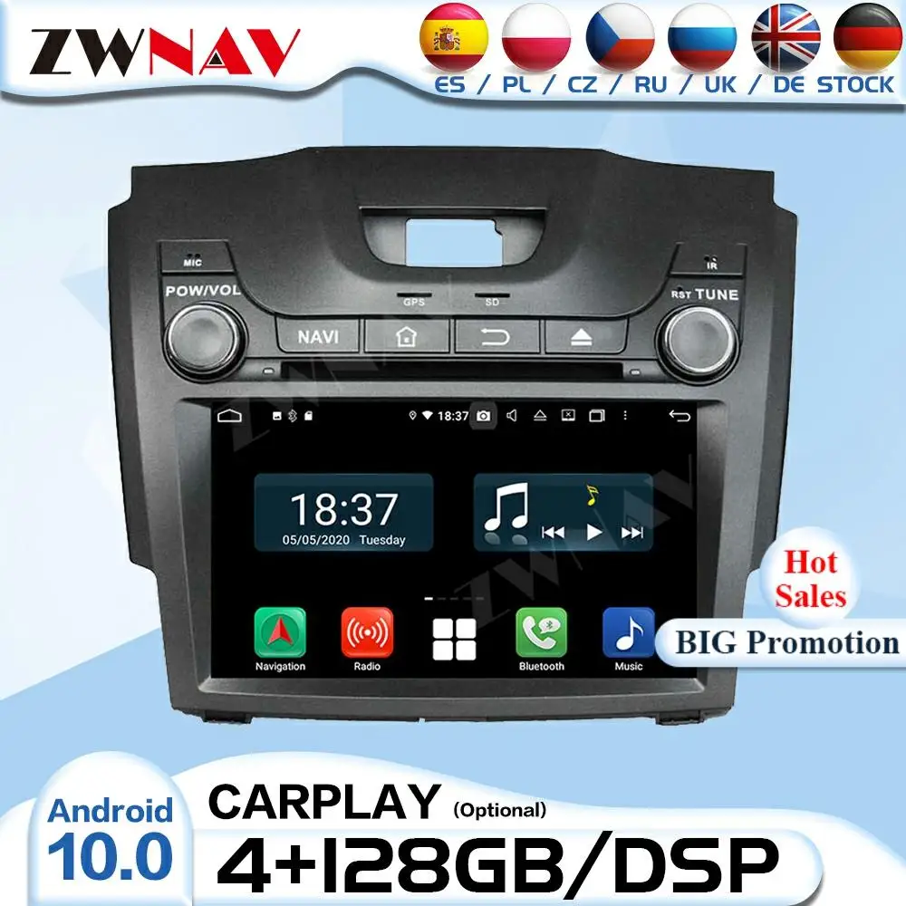2 Din Android Radio Receiver For Chevrolet S10 TRAILBLAZER Holden ISUZU D-MAX Colorado 2013 Car Audio Stereo Video GPS Head Unit
2 Din Android Radio Receiver For Chevrolet S10 TRAILBLAZER Holden ISUZU D-MAX Colorado 2013 Car Audio Stereo Video GPS Head Unit