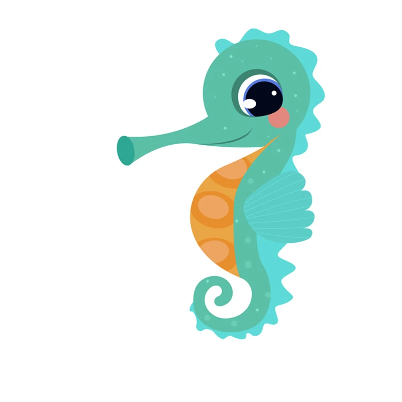 Marine Animals Cartoon Hippocampus PVC Waterproof Car Sticker Pegatinas Para Coche Y73
Marine Animals Cartoon Hippocampus PVC Waterproof Car Sticker Pegatinas Para Coche Y73