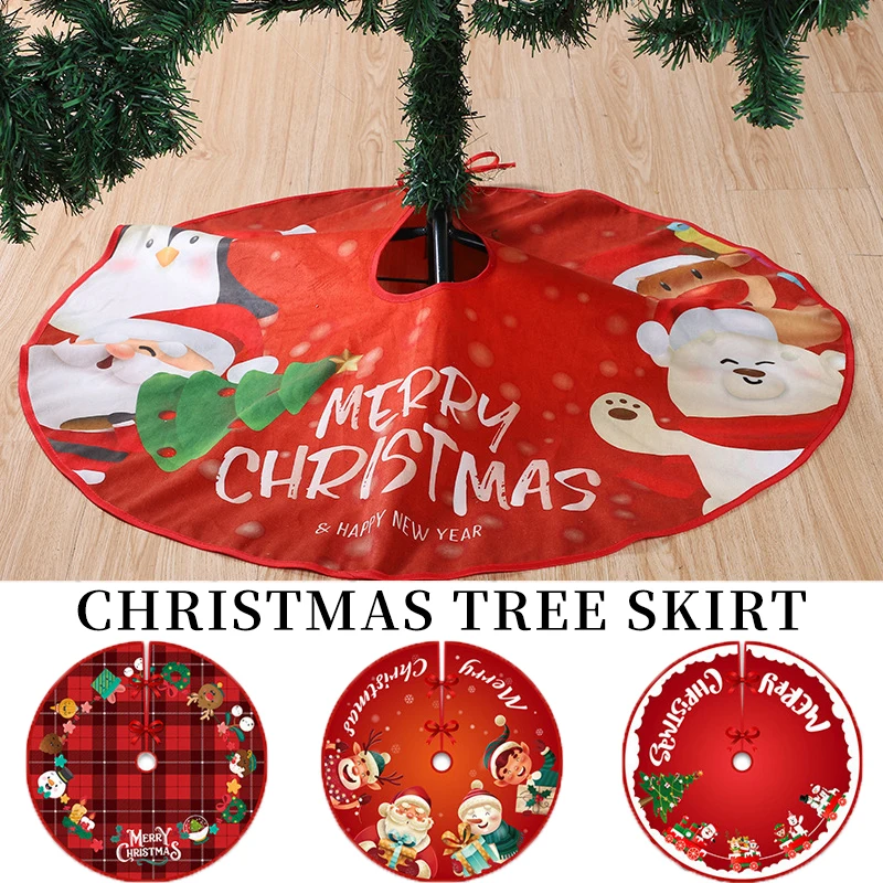 Christmas Tree Skirt Ornament 90CM Diameter Christmas Tree Bottom Decoration Non-woven Fabric Christmas Tree Skirt Xmas Party
Christmas Tree Skirt Ornament 90CM Diameter Christmas Tree Bottom Decoration Non-woven Fabric Christmas Tree Skirt Xmas Party