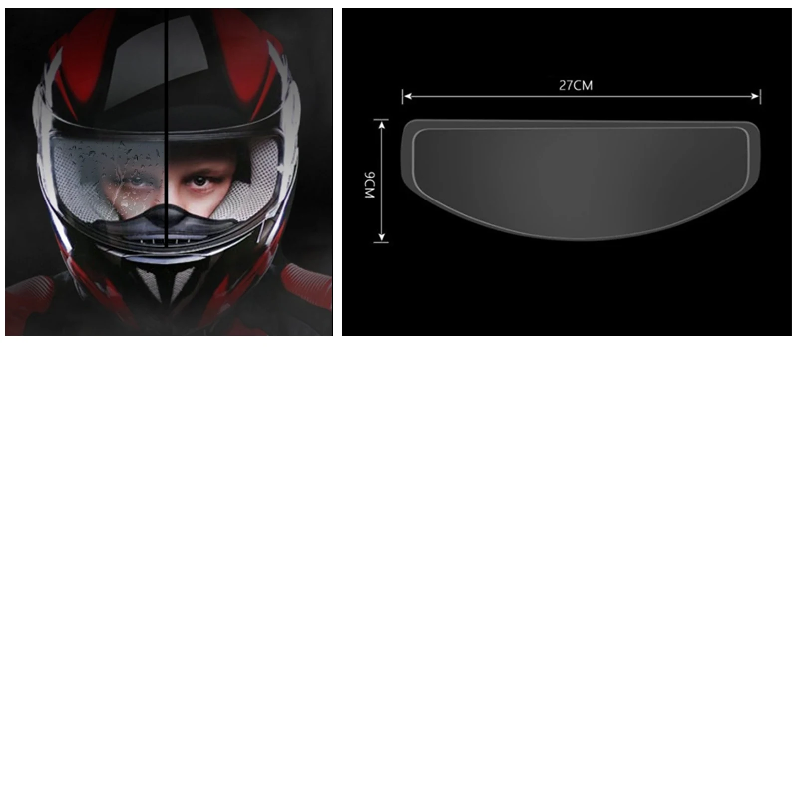 Universal Anti-fog Patch Visor Lens for Motorcycle Full Open Face Helmet Lens Anti-fog Film Motorcross Moto Lens Anti-fog Film
Universal Anti-fog Patch Visor Lens for Motorcycle Full Open Face Helmet Lens Anti-fog Film Motorcross Moto Lens Anti-fog Film