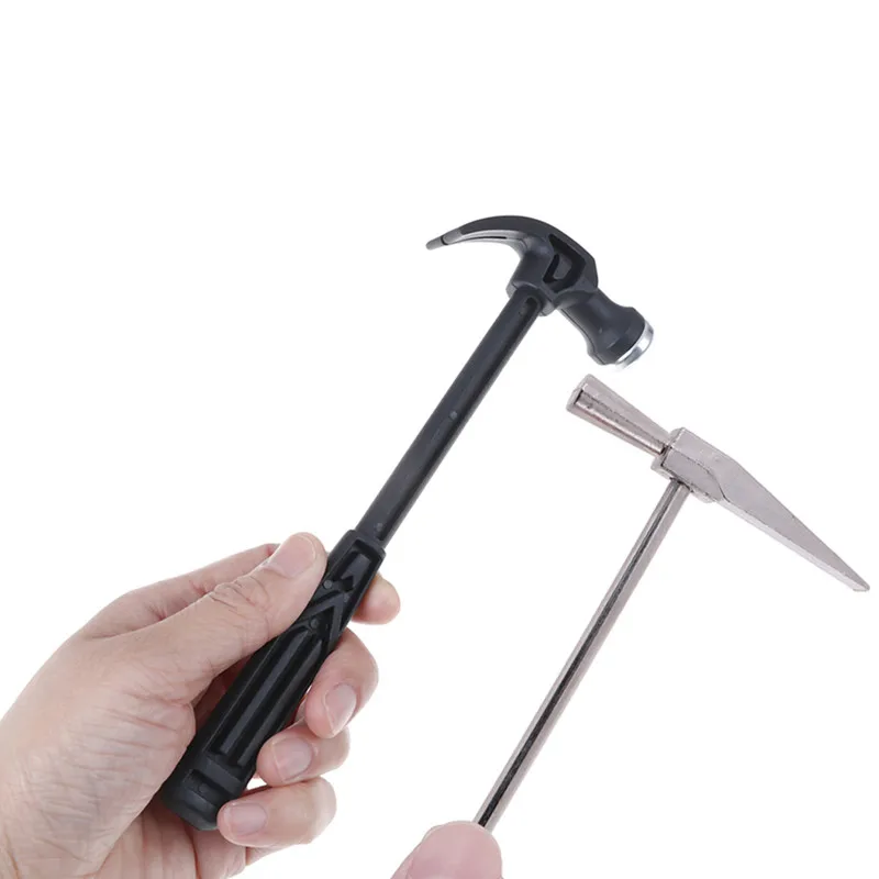 Mini Iron Hammer Handle Claw Hammer Woodworking Nail Puncher Hammer Watch Repair DIY Jewlery Tool Emergency Safety Escape Hammer
Mini Iron Hammer Handle Claw Hammer Woodworking Nail Puncher Hammer Watch Repair DIY Jewlery Tool Emergency Safety Escape Hammer