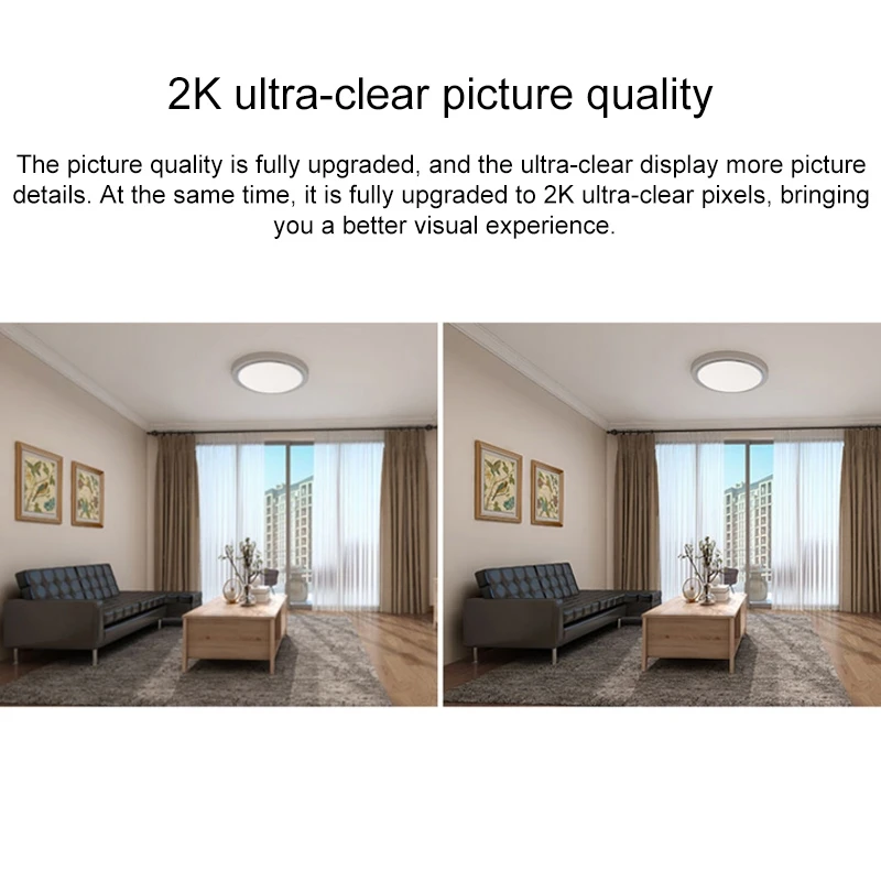 Original Xiaomi 2.4GHz F1.4 Large Aperture 3 Million Pixels Wifi Intelligent Camera PTZ Version 2K
Original Xiaomi 2.4GHz F1.4 Large Aperture 3 Million Pixels Wifi Intelligent Camera PTZ Version 2K