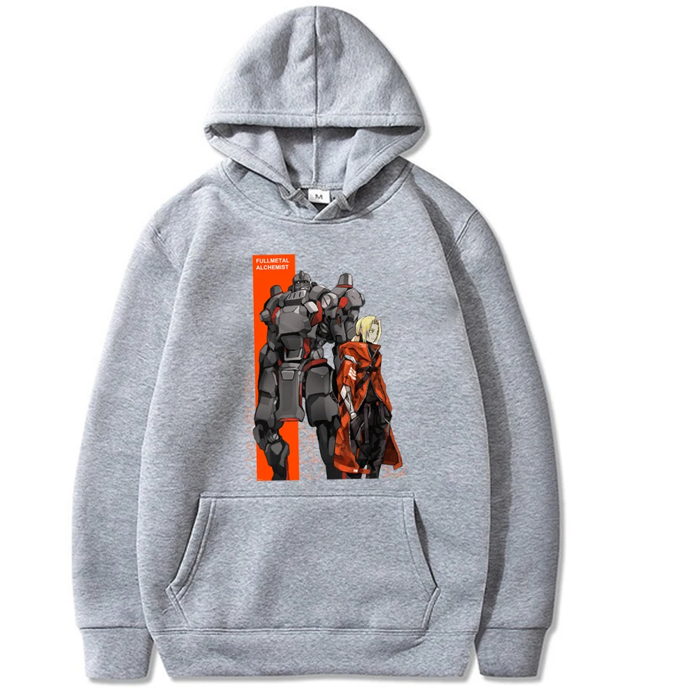 Harajuku Fullmetal Alchemist Unisex Hoodies Japanese Anime Printed Men's Hoodie Streetwear Casual Sweatshirts
Harajuku Fullmetal Alchemist Unisex Hoodies Japanese Anime Printed Men's Hoodie Streetwear Casual Sweatshirts