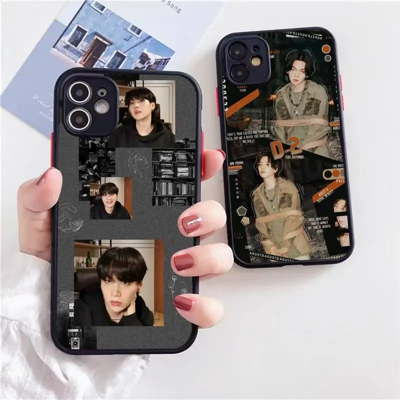 Agust D suga king Phone Case For iphone 13 12 11 xr xs x 7 8 pro max Light black Soft TPU Silicone Clear Case Cover
Agust D suga king Phone Case For iphone 13 12 11 xr xs x 7 8 pro max Light black Soft TPU Silicone Clear Case Cover