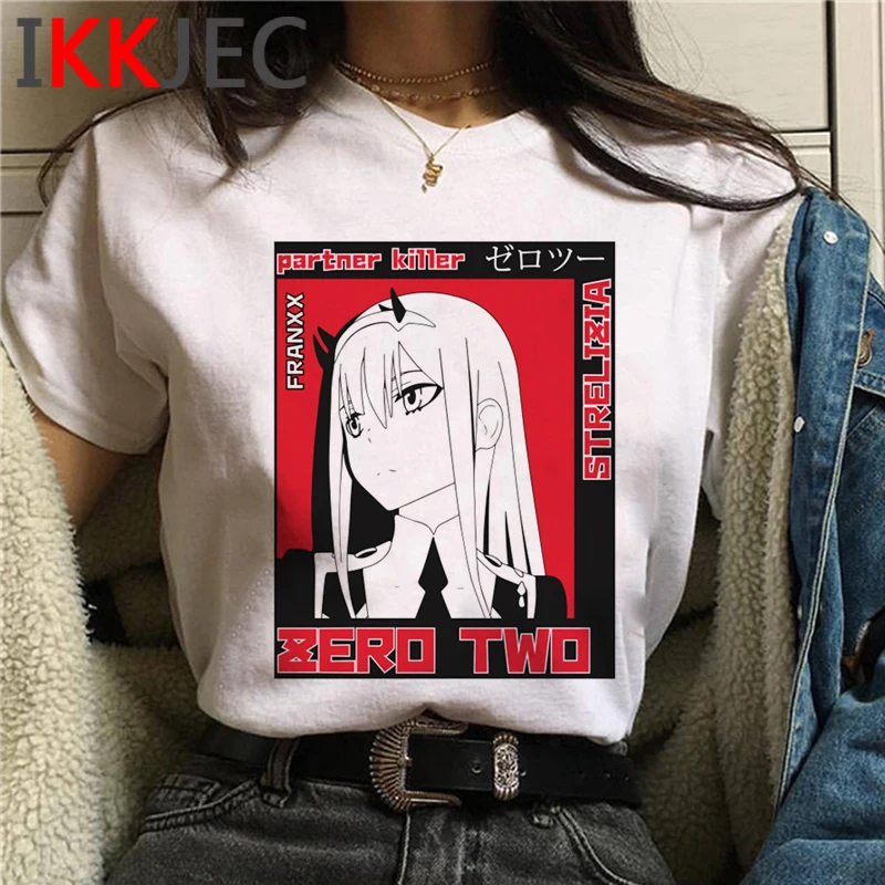 Darling in the Franxx Zero Two Aesthetic Manga summer top men streetwear couple harajuku kawaii t-shirt clothes streetwear
Darling in the Franxx Zero Two Aesthetic Manga summer top men streetwear couple harajuku kawaii t-shirt clothes streetwear