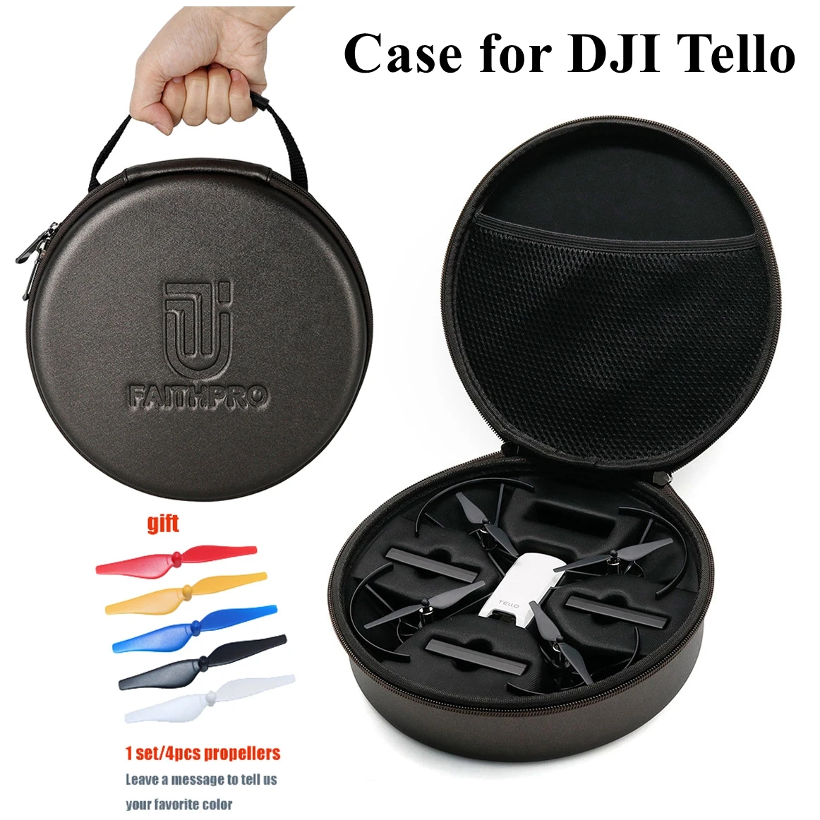 Сумка для DJI TELLO чехол водонепроницаемый переносная коробка из искусственной