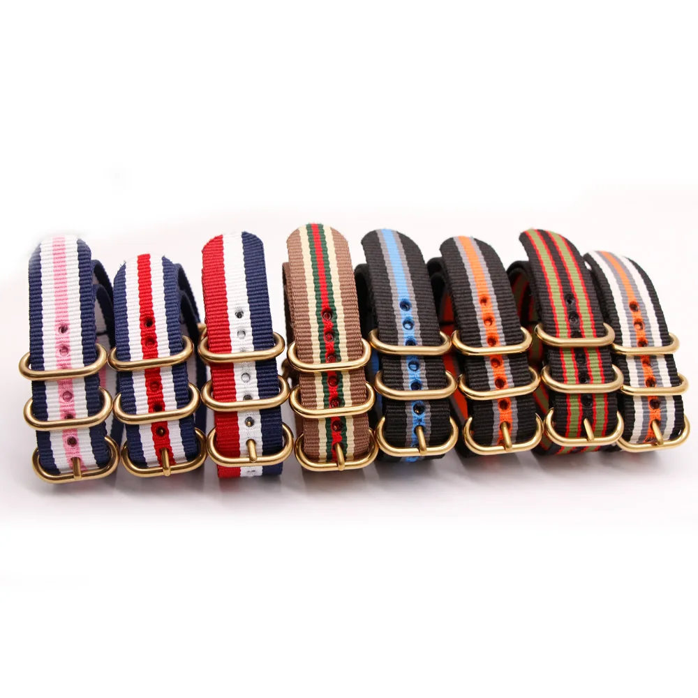 Premium Ballistic Nylon Replacement Multicolor Bands for Men Women 18MM 20MM 22MM 24MM with Military Heavy Duty 5 Rings Buckle
Premium Ballistic Nylon Replacement Multicolor Bands for Men Women 18MM 20MM 22MM 24MM with Military Heavy Duty 5 Rings Buckle