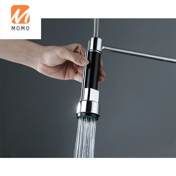 Factory Wholesale Price High Quality Chrome Brass Spring Kitchen Sink Faucet with Pull Down Sprayer Hot Cold Mixer Tap
Factory Wholesale Price High Quality Chrome Brass Spring Kitchen Sink Faucet with Pull Down Sprayer Hot Cold Mixer Tap