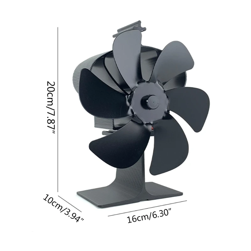 Aluminum Alloy Stove Fireplace Fan Replacement 6-blade Stove Fan High Temperature Resistance Fireplace Heating Fan
Aluminum Alloy Stove Fireplace Fan Replacement 6-blade Stove Fan High Temperature Resistance Fireplace Heating Fan
