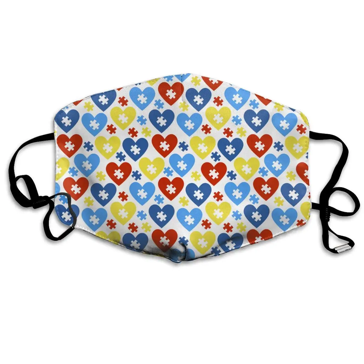 Autism Awareness Colorful Created Heart Washable Reusable Mask, Cotton Anti Dust Half Face Mouth Mask For Kids Teens Men Women
Autism Awareness Colorful Created Heart Washable Reusable Mask, Cotton Anti Dust Half Face Mouth Mask For Kids Teens Men Women