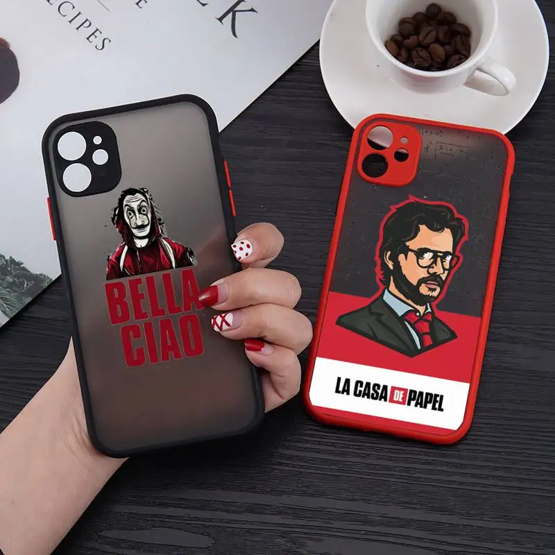 la casa de papel tv show Phone Case matte transparent For iphone 7 8 11 12 13 plus mini x xs xr pro max cover
la casa de papel tv show Phone Case matte transparent For iphone 7 8 11 12 13 plus mini x xs xr pro max cover
