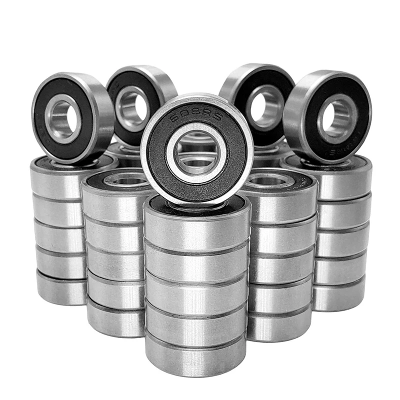 60Pcs/Set 608 2RS Ball Bearing ABEC-5 8X22X7 mm Deep Groove Carbon Steel Sealed Ball Bearings
60Pcs/Set 608 2RS Ball Bearing ABEC-5 8X22X7 mm Deep Groove Carbon Steel Sealed Ball Bearings