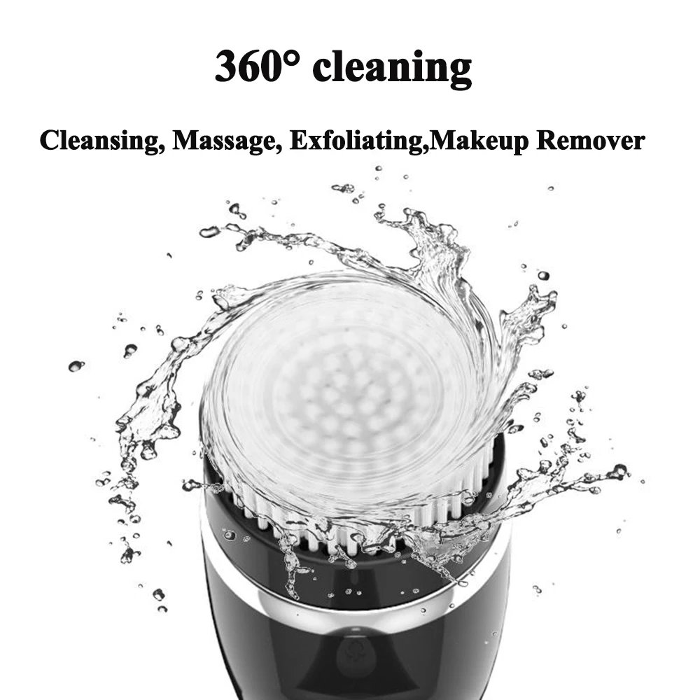 Facial Cleansing Brush Sonic Vibration Mini Face Cleaner Silicone Deep Pore Cleaning Electric Waterproof Massage with 4 Heads
Facial Cleansing Brush Sonic Vibration Mini Face Cleaner Silicone Deep Pore Cleaning Electric Waterproof Massage with 4 Heads