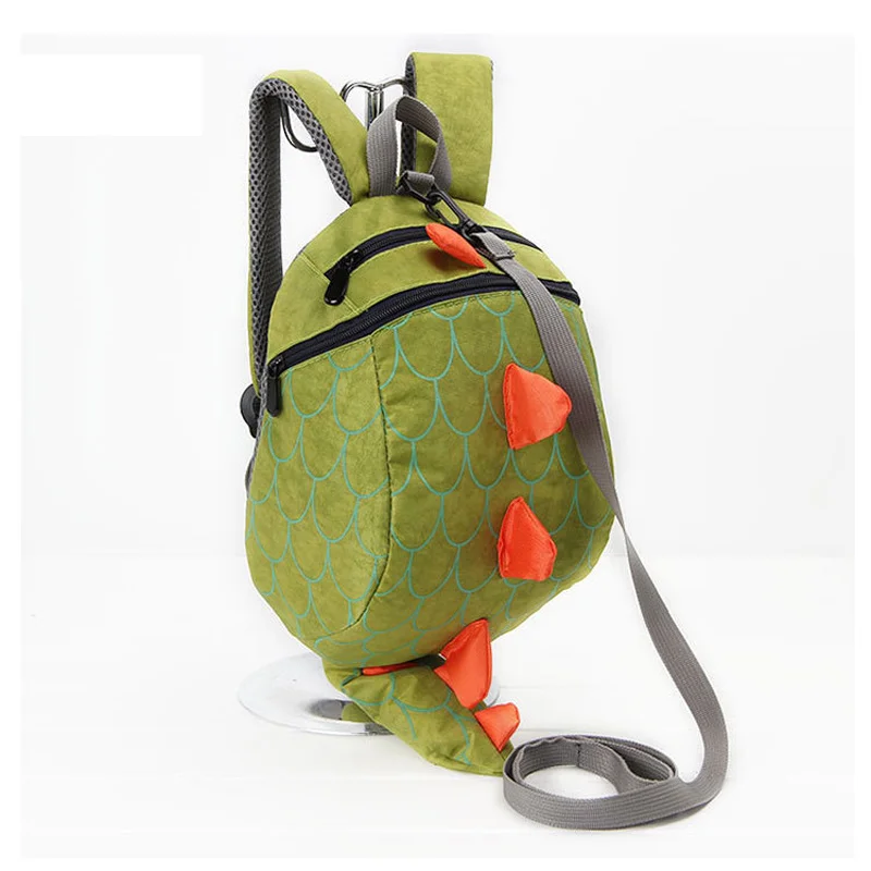 

Модный детский рюкзак с аминолами, школьные ранцы для детского сада 1-4 лет, рюкзак с динозавром для защиты от потери, детский рюкзак