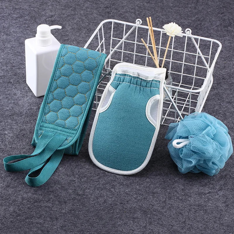 3pcs/set Body Cleaning Washcloth Soft Brush Home Hotel Bathroom Shower Ball Back Scrubber Set Exfoliating Skin Towel Bath Gloves
3pcs/set Body Cleaning Washcloth Soft Brush Home Hotel Bathroom Shower Ball Back Scrubber Set Exfoliating Skin Towel Bath Gloves