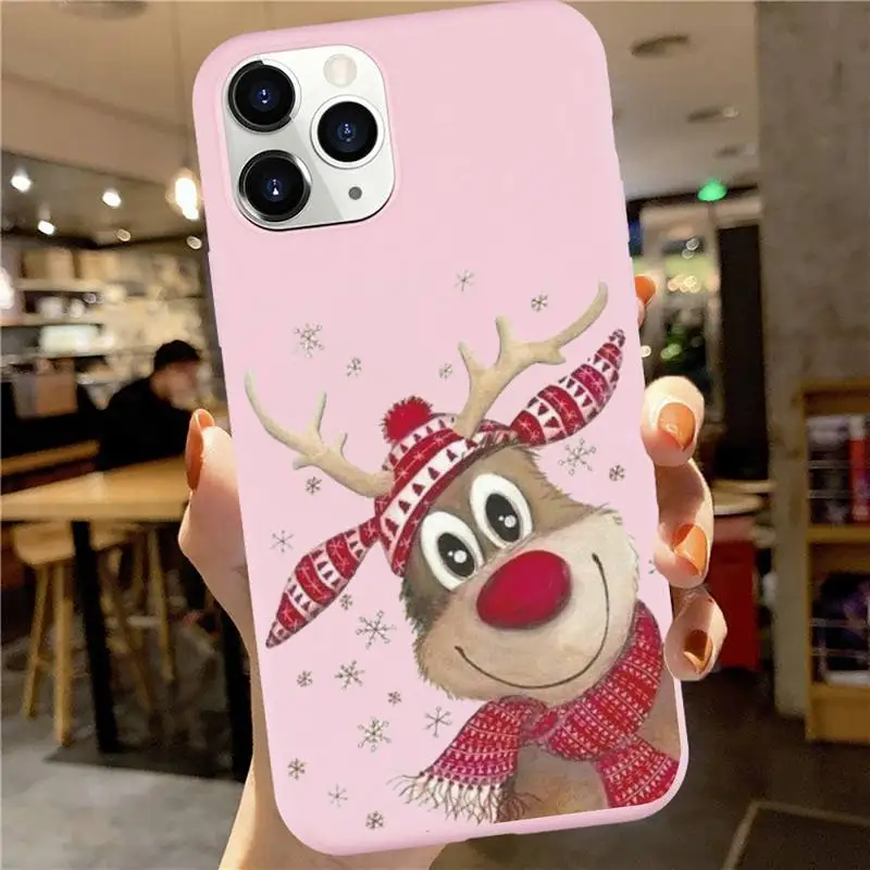 cute cartoon Elk gift Merry Christmas Phone Case Candy Color for iPhone 6 7 8 11 12 s mini pro X XS XR MAX Plus
cute cartoon Elk gift Merry Christmas Phone Case Candy Color for iPhone 6 7 8 11 12 s mini pro X XS XR MAX Plus