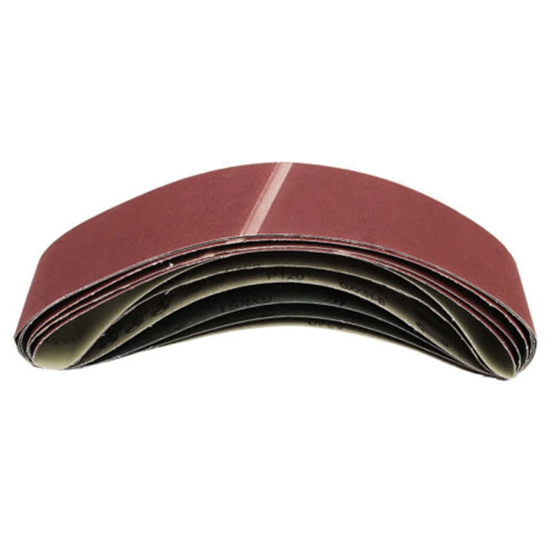 6PCS/ Set Abrasive Sanding Belts Sander Belt Sander Attachment Grinder Polisher Power Tool Accessory Wood Soft Metal Polishing
6PCS/ Set Abrasive Sanding Belts Sander Belt Sander Attachment Grinder Polisher Power Tool Accessory Wood Soft Metal Polishing