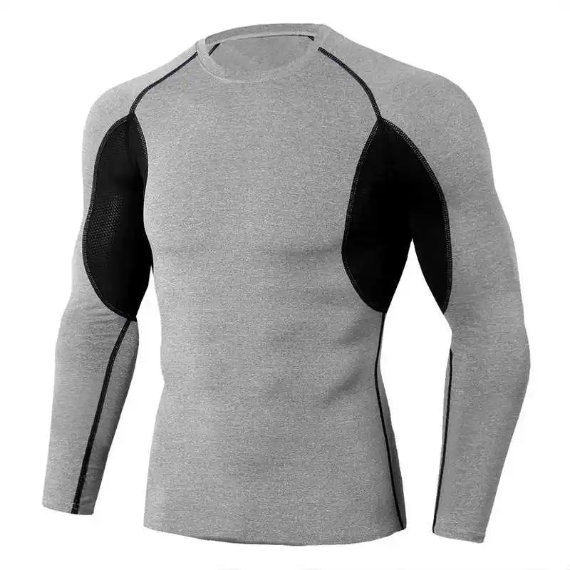 Men's T-Shirt Mock layer Workout Base Skin Compression Neck New Long Sleeves Top
Men's T-Shirt Mock layer Workout Base Skin Compression Neck New Long Sleeves Top