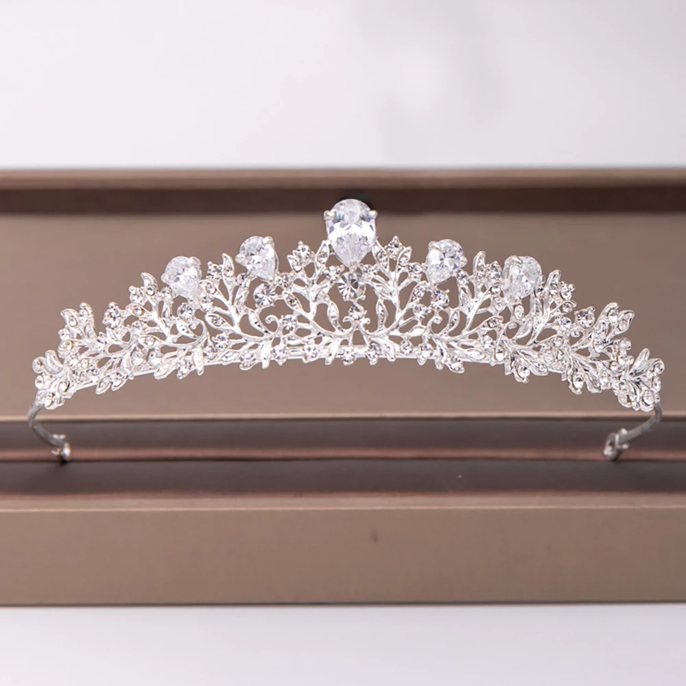 2021 Bridal Tiara Hair Crown Wedding Hair Accessories for Women Alloy Rhinestones Crystal Girl Headband Birthday Dress Headdress
2021 Bridal Tiara Hair Crown Wedding Hair Accessories for Women Alloy Rhinestones Crystal Girl Headband Birthday Dress Headdress