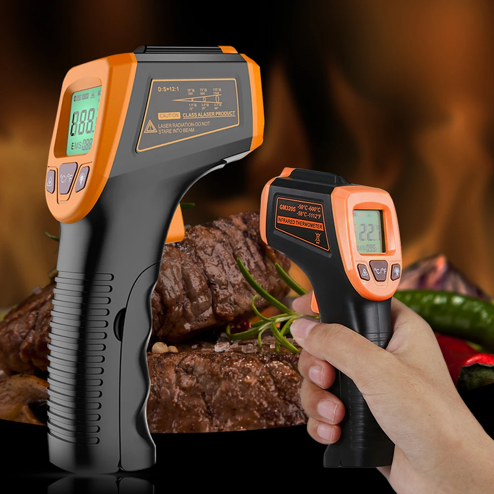 New Non-Contact LCD IR Laser Infrared Digital Temperature Thermometer Infrared Thermometer With Backlight
New Non-Contact LCD IR Laser Infrared Digital Temperature Thermometer Infrared Thermometer With Backlight