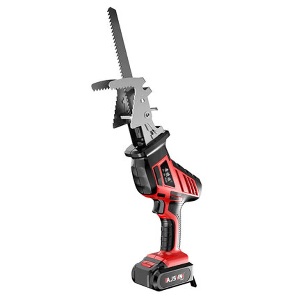 Anjieshun Electric Saw Reciprocating Saw for Wood Metal Cutting DIY Power Saws with Saw Blades 21V Adjustable Speed Chainsaw
Anjieshun Electric Saw Reciprocating Saw for Wood Metal Cutting DIY Power Saws with Saw Blades 21V Adjustable Speed Chainsaw